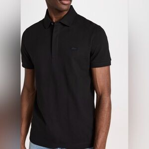 Lacoste Men's Polo in Classic Black Size Small